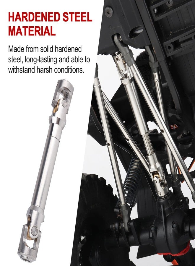 CrazyHobby Steel Drive Shaft Heavy-Duty for 1/10 Scale Traxxas TRX4, Axial SCX10 90046, AXI03007, Redcat Gen8 RC Crawler Upgrade Parts(93-127mm) - Image 5